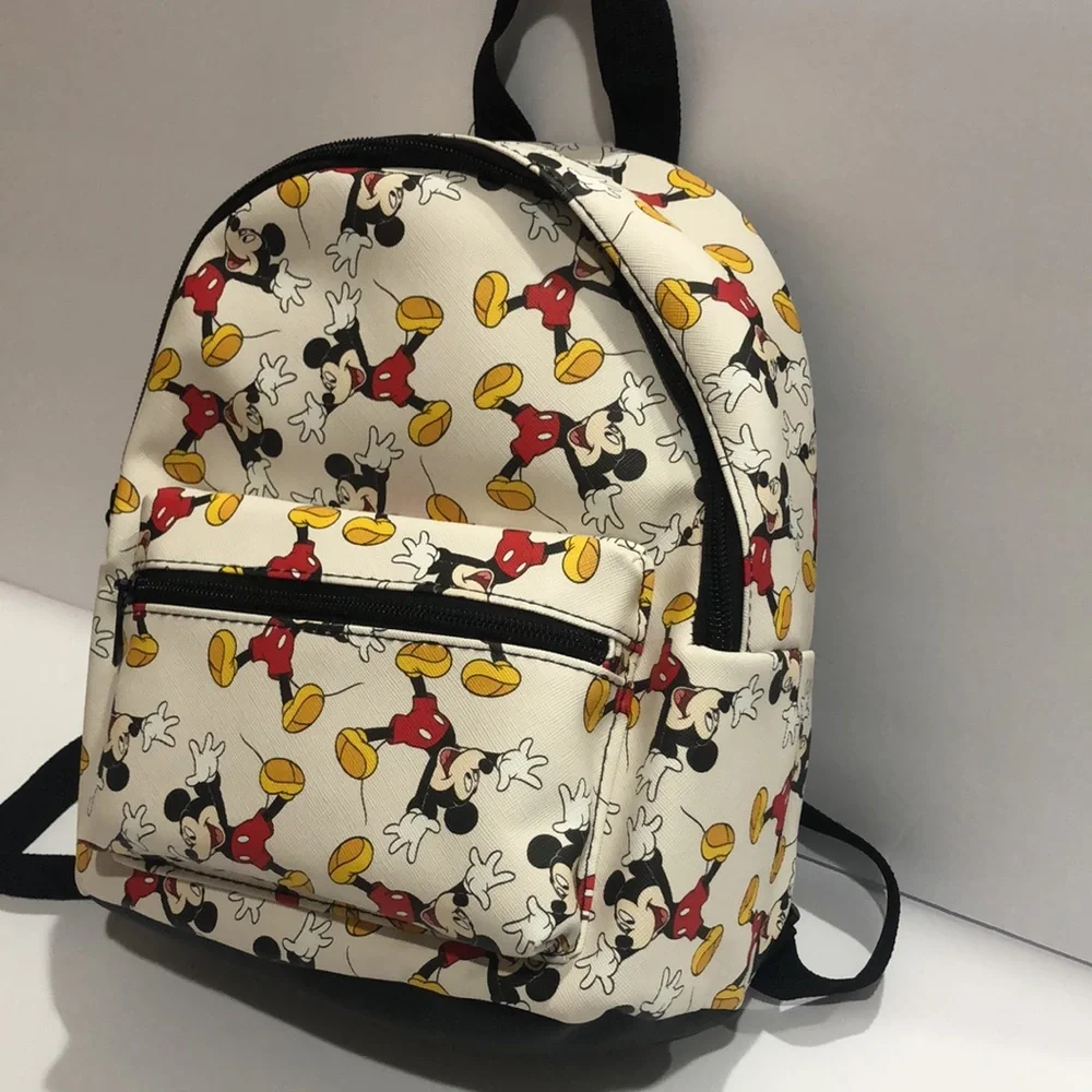 Disney Mickey Mouse off white‎ Mickey Mouse printed backpack new